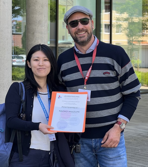 Naoko Imaizumi und Marc Partetzke, Sprecher der GPJE